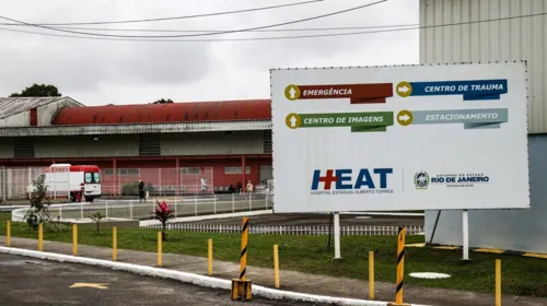 Vítimas foram encaminhadas para o Hospital Estadual Alberto Torres (Heat)