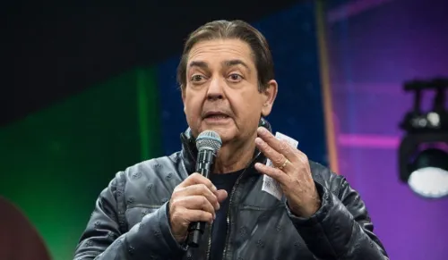 Faustão está internado desde o dia 5 de agosto