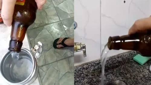 Locutor teve problema com as cervejas pedidas