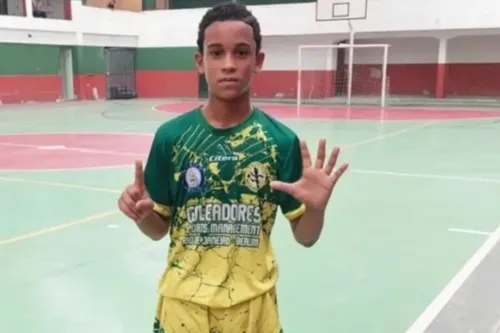 Thiago Flausino, de 13 anos, morreu durante operação policial na CDD