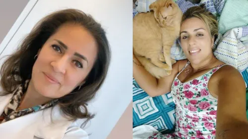 Eliana (à esquerda) foi acusada de ser a responsável pela morte de Adjane (à direita)