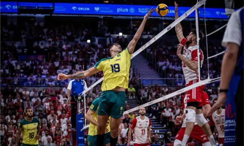 Brasil perdeu por 3 sets a 0