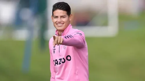 James Rodríguez vai jogar no São Paulo