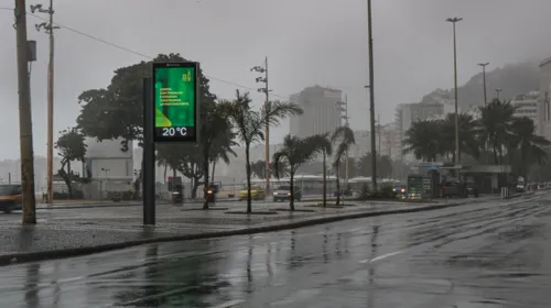 O final de semana será de chuva e frio