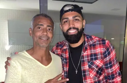 Apesar do xingamento, Romário já elogiou Gabigol