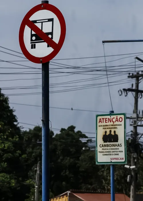 Atualmente, ônibus são proibidos de circular dentro do bairro