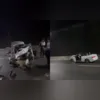 O motorista responsável pelo acidente se recusou a fazer teste de alcoolemia, segundo a polícia