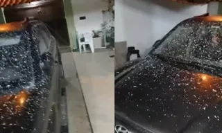 Imagem ilustrativa da imagem Vídeo: chuva de fuligem assusta moradores em Maricá