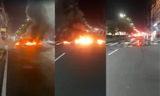 Imagem ilustrativa da imagem Ordem de ataque com fogo em ruas de Niterói partiu de traficantes