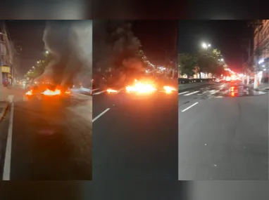 Protestos ocorreram em diferentes locais