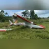 Imagem ilustrativa da imagem Avião cai e ex-prefeito sobrevive no Rio Grande do Sul