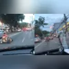 Imagem ilustrativa da imagem Mario Kart em Niterói? Homem se arrisca na Alameda; vídeo