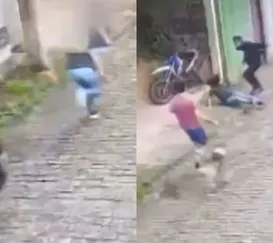 Mulher é atacada e esfaqueada pelo ex-namorado; vídeo