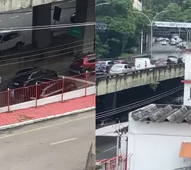 Terror: arrastão e tiros assustam motoristas no Rio