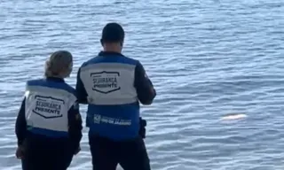 Imagem ilustrativa da imagem Corpo é encontrado na Baía de Guanabara; vídeo
