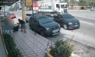 Imagem ilustrativa da imagem PM leva quatro tiros na frente da mulher e filhos no Rio; vídeo