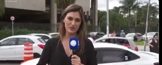 Imagem ilustrativa da imagem Repórter da Record corre atrás de ladrão que roubou celular; vídeo