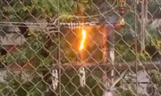 Imagem ilustrativa da imagem Transformador pega fogo e deixa moradores de Niterói sem luz
