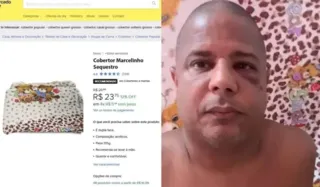 Imagem ilustrativa da imagem À venda? Cobertor usado em vídeo de Marcelinho Carioca vira meme