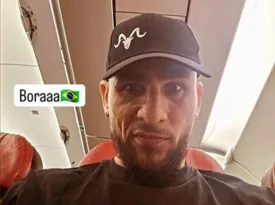 Imagem ilustrativa da imagem Alvo do Vasco, Junior Alonso publica foto a caminho do Brasil