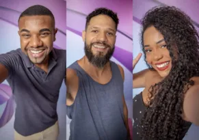 Imagem ilustrativa da imagem BBB24: Davi, Juninho e Thalyta estão no paredão