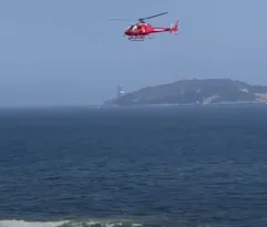 Imagem ilustrativa da imagem Banhista desaparece após se afogar em praia de Niterói