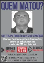 Imagem ilustrativa da imagem Central oferece R$ 5 mil por informações sobre assassinos de PM