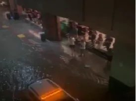 Imagem ilustrativa da imagem Chuva causa alagamentos em diferentes regiões de Niterói; vídeo