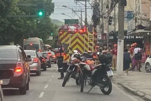 Imagem ilustrativa da imagem Colisão entre carro e moto para trânsito na Alameda, sentido Centro