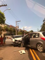 Imagem ilustrativa da imagem Colisão entre carros deixa feridos na Região Oceânica de Niterói