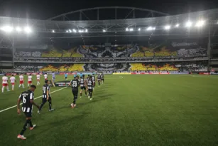 Imagem ilustrativa da imagem Com estádio lotado, Botafogo estreia na Libertadores nesta quarta