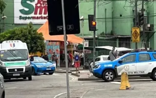 Imagem ilustrativa da imagem Criminosos fazem arrastão em supermercado na Zona Norte