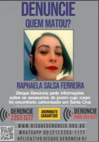 Imagem ilustrativa da imagem Disque Denúncia pede informações sobre criminosos de estudante