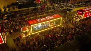 Imagem ilustrativa da imagem É hoje! Saiba por onde a Caravana da Coca-Cola vai passar em SG