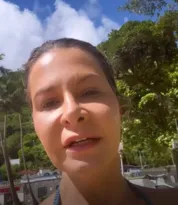 Imagem ilustrativa da imagem É tubarão? Jornalista entra em pânico ao confundir peixe no Rio