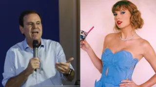 Imagem ilustrativa da imagem Fãs de Taylor Swift pedem mais segurança, e Eduardo Paes responde