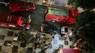 Imagem ilustrativa da imagem Fogo em cafeteria assusta na Zona Sul de Niterói