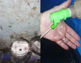Imagem ilustrativa da imagem Gonçalense denuncia hidrômetro girando mesmo sem água na casa