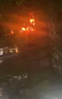 Imagem ilustrativa da imagem Incêndio atinge apartamento e assusta moradores na Zona Sul do Rio