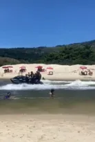 Imagem ilustrativa da imagem Jet ski perto de crianças preocupa no Canal de Itaipu, em Niterói