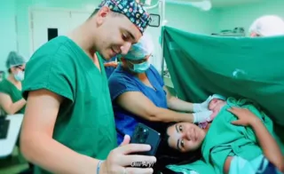 Imagem ilustrativa da imagem João Gomes e Ary divulgam vídeo do parto de Jorge; confira