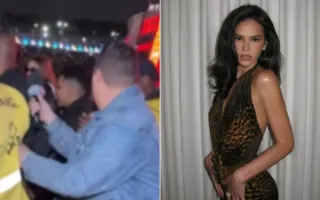 Imagem ilustrativa da imagem Jornalista diz ter sido agredido por segurança de Bruna Marquezine