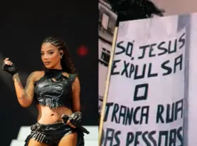 Imagem ilustrativa da imagem Ludmilla é denunciada após frase sobre religião no Coachella