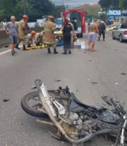 Imagem ilustrativa da imagem Motociclista morre em acidente na RJ-104, altura de Tribobó