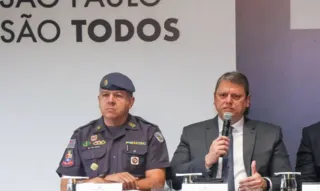 Imagem ilustrativa da imagem 'Não tô nem aí', diz Tarcísio de Freitas sobre abuso da PM em SP