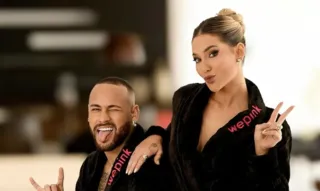 Imagem ilustrativa da imagem Neymar e Virginia Fonseca viram sócios de produtos de beleza