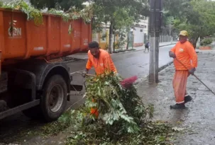Imagem ilustrativa da imagem Niterói segue em estágio de atenção em função das chuvas fortes