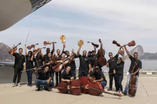 Imagem ilustrativa da imagem Orquestra da Grota faz concerto gratuito no Horto do Fonseca