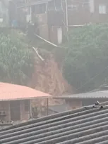Imagem ilustrativa da imagem Petrópolis já registra deslizamentos nesta sexta-feira; vídeo