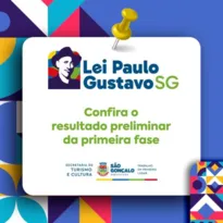 Imagem ilustrativa da imagem Prefeitura de SG divulga resultado da Lei Paulo Gustavo